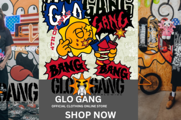 GLO GANG CLOTHING BANNER
