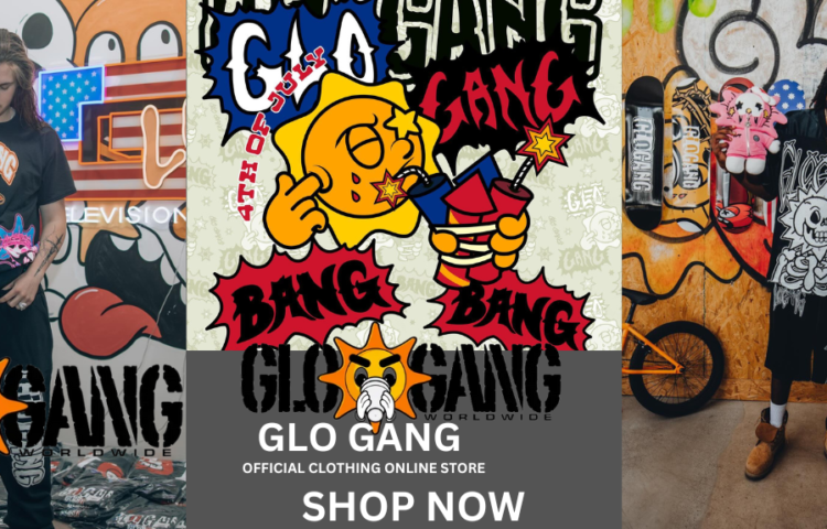 GLO GANG CLOTHING BANNER