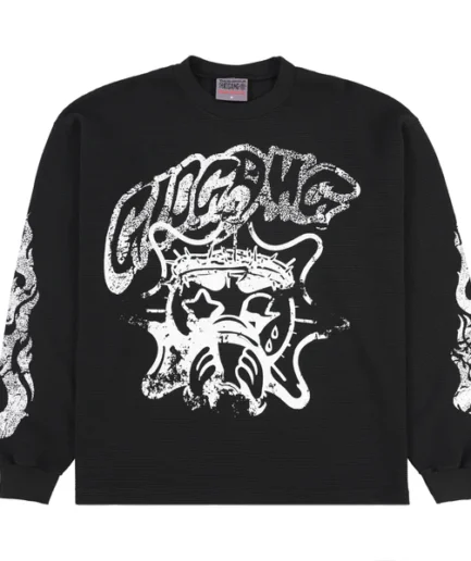 Eroded Glo Thermal Long Sleeve (Black)