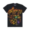 Flaming Glo Tongue Tee (Black)