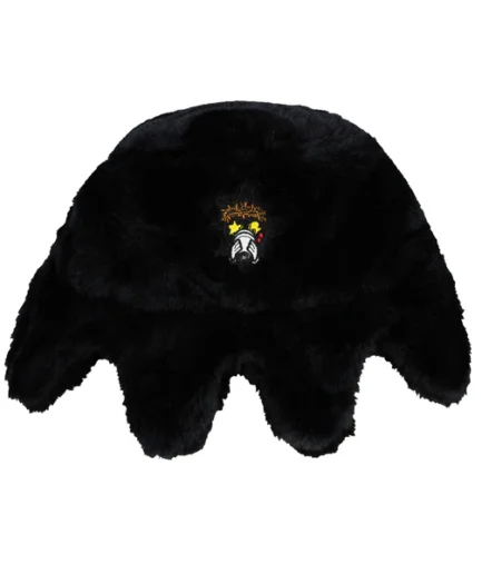 Furry Glo Sun Bucket Hat (Black)