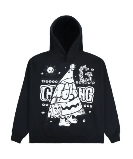 Glo Christmas Hoodie (Black)