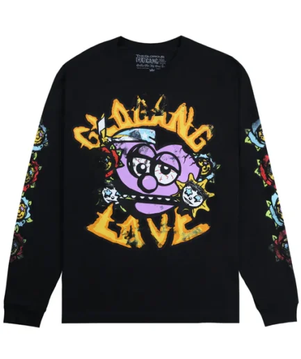 Glo Gang Love Longsleeve (Black)