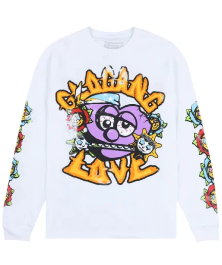 Glo Gang Love Longsleeve (White)