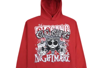 Glo Nightmare Before Christmas Hoodie (Red)