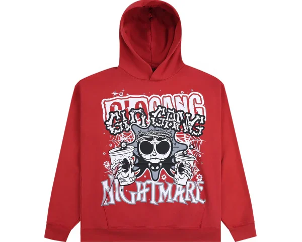 Glo Nightmare Before Christmas Hoodie (Red)