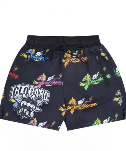 Running Tiger Shorts (Black)