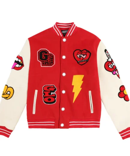 Glorious Thot Varsity Jacket (Red)