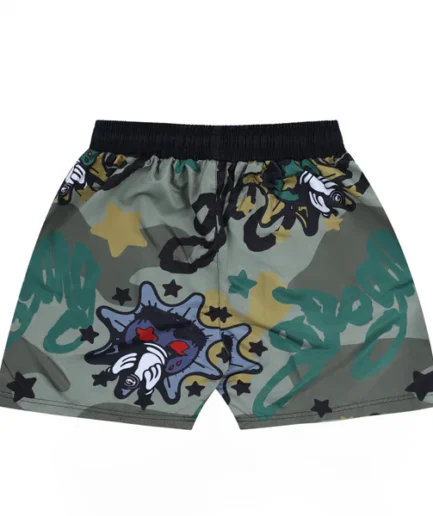 Glo Camo Shorts (Brown)