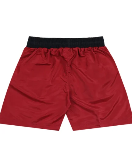 Glo Gang Script Font Shorts (Red)