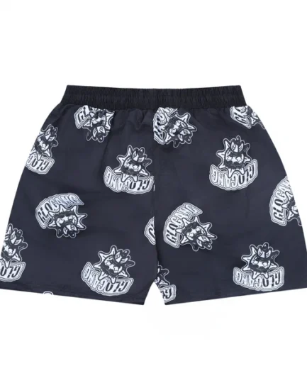 Glo Sun Pattern Shorts (Black)