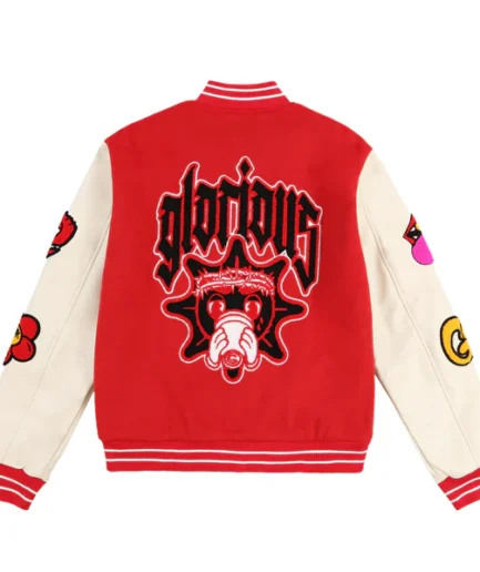 Glorious Thot Varsity Jacket (Red)