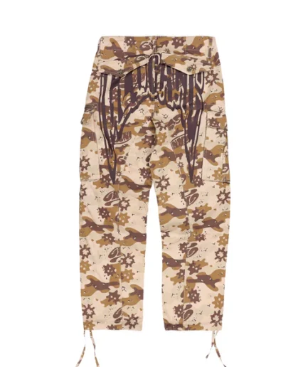 Glo Gang Side Zip Tapered Pant (Tan Camo)