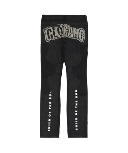 Glo Gang Child Of The Sun Pant (Black Denim)