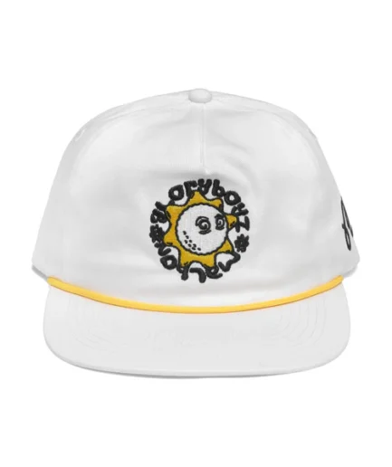 Malbon x Gloryboyz Rope Hat (White)